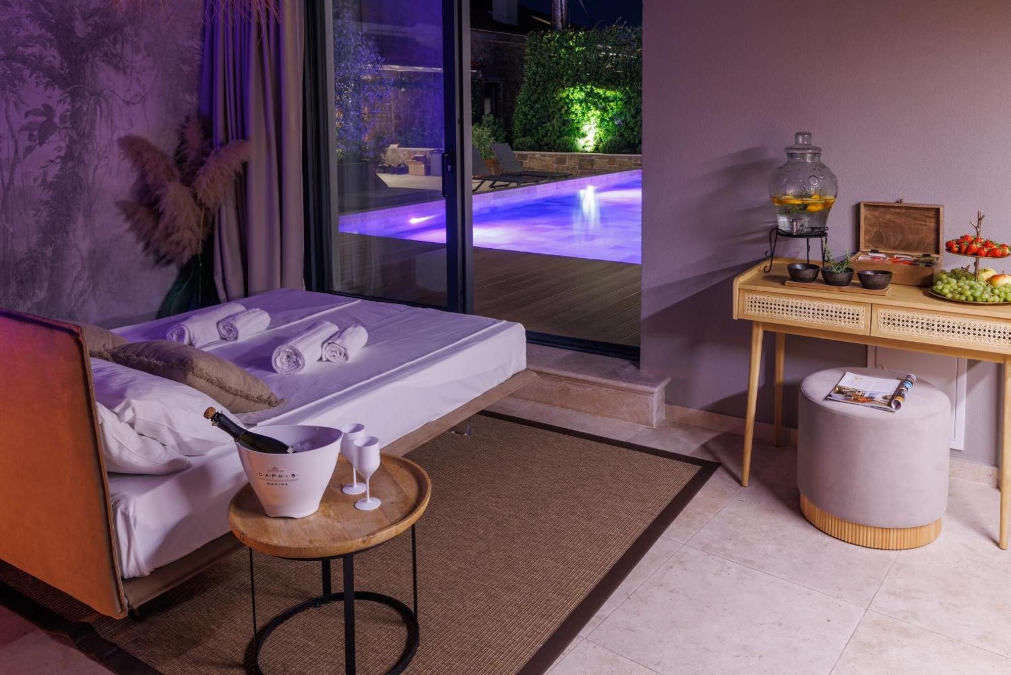 Vila Robida Rooms & Spa Črni Kal Buitenkant foto